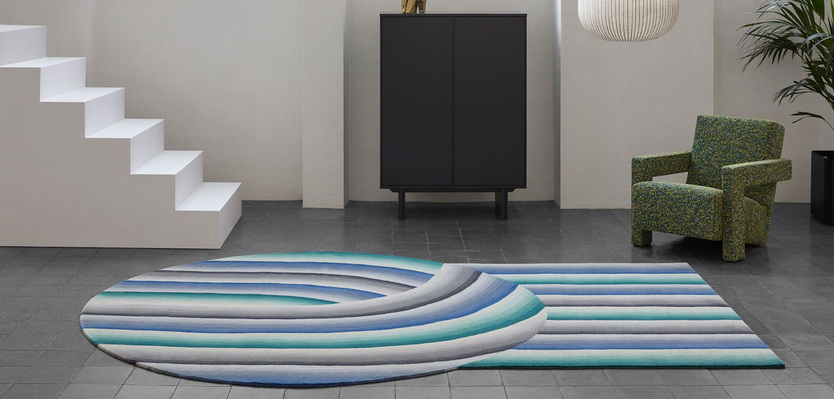 Mirage Round Rug Rug Gan 