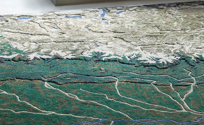 Plastic Rivers Rug Rug Gan 