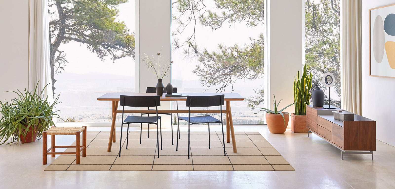 Roots 01 Stool Pouf Gan 