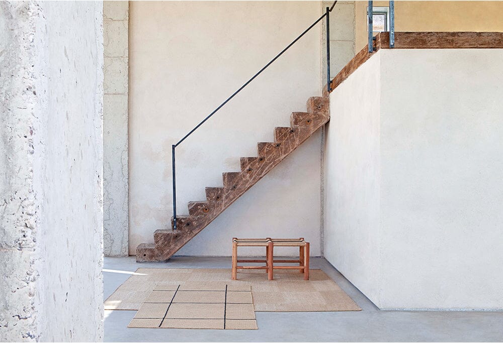 Roots 01 Stool Pouf Gan 