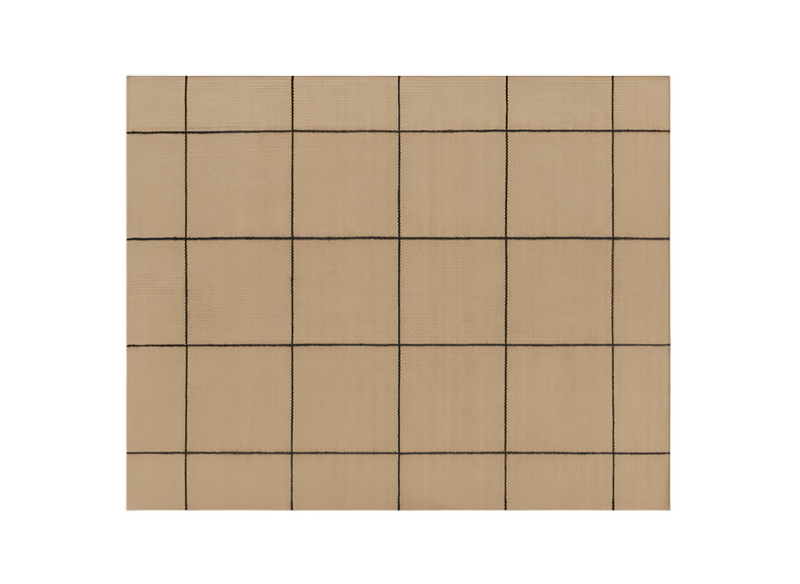 Roots Rug Pouf Gan Roots 01 3'2"x4'9" 