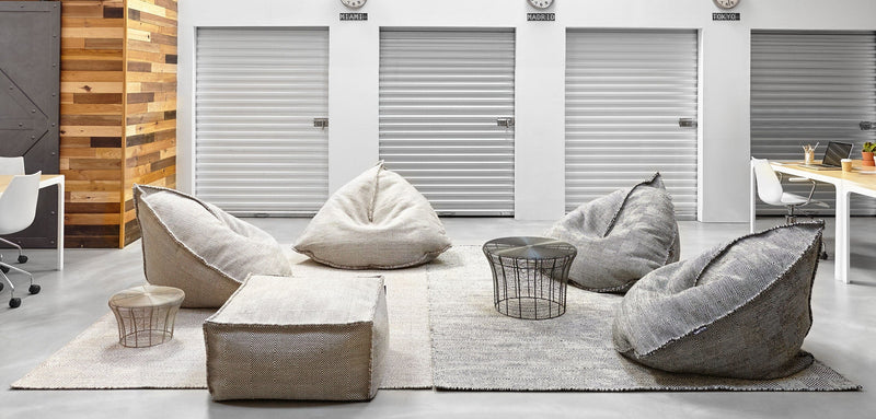 Sail Square Pouf Pouf Gan 