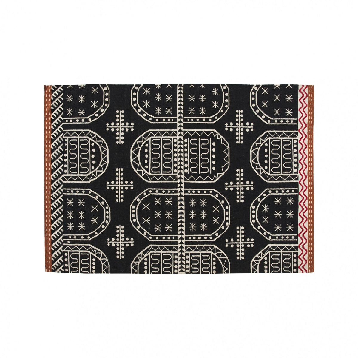 Kilim Tasili Rug Rug Gan 4’11&quot; x 6’7&quot; 