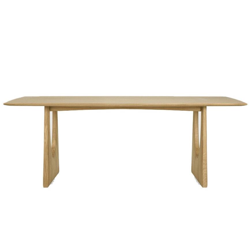 Geometric Dining Table Dining Tables Ethnicraft 87&quot; Oak 