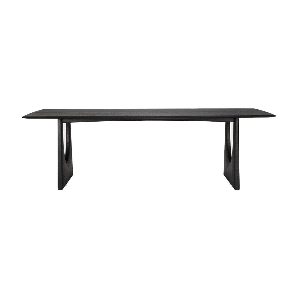 Geometric Dining Table Dining Tables Ethnicraft 98.5" Oak Black 