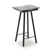 Georg Bar Stool bar seating Skagerak by Fritz Hansen Black With Light Grey 