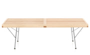 Herman Miller Nelson Platform Bench with metal base, product view 1