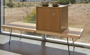 Herman Miller Nelson Platform Bench with metal base, product view 6