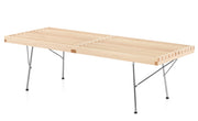 Herman Miller Nelson Platform Bench with metal base, product view 2