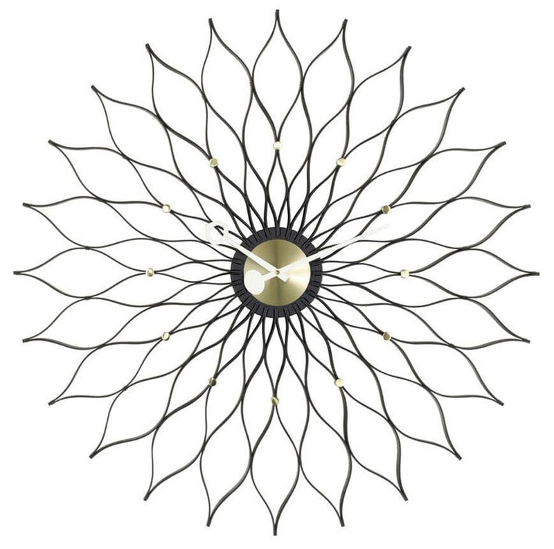George Nelson Sunflower Clock By Vitra Clocks Vitra 