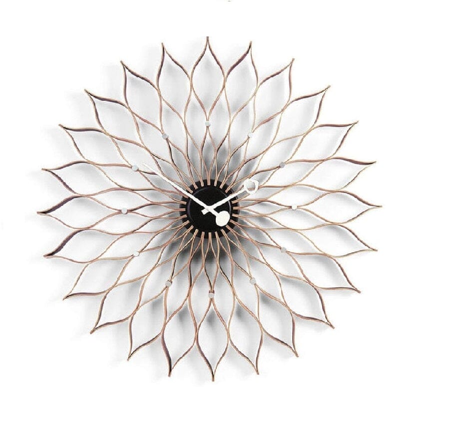 George Nelson Sunflower Clock By Vitra Clocks Vitra 