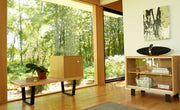 Herman Miller Nelson Platform Bench with wood base, product view 6