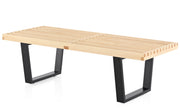 Herman Miller Nelson Platform Bench with wood base, product view 2