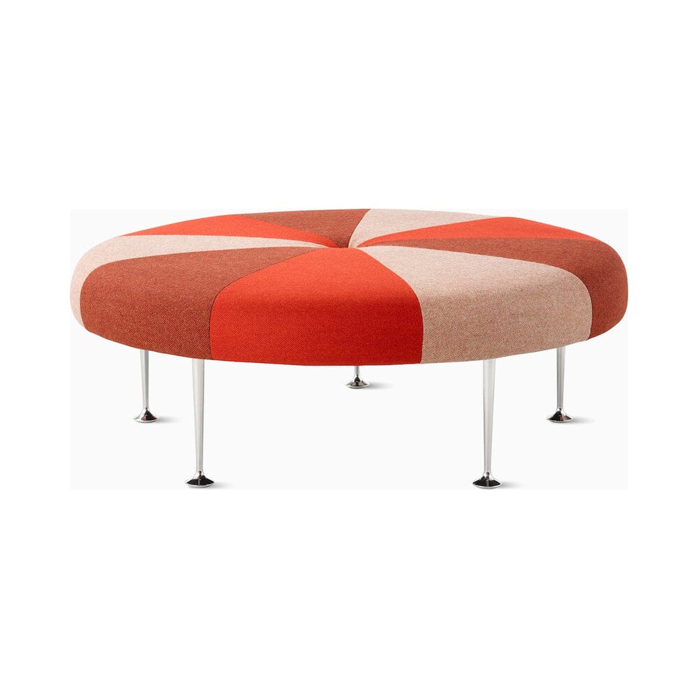 Girard Color Wheel Ottoman ottomans herman miller Beck Russet 