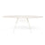 Glossy Outdoor Table Outdoors Kartell Oval Top White 