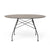 Glossy Outdoor Table Outdoors Kartell Round Top Aged Bronze 