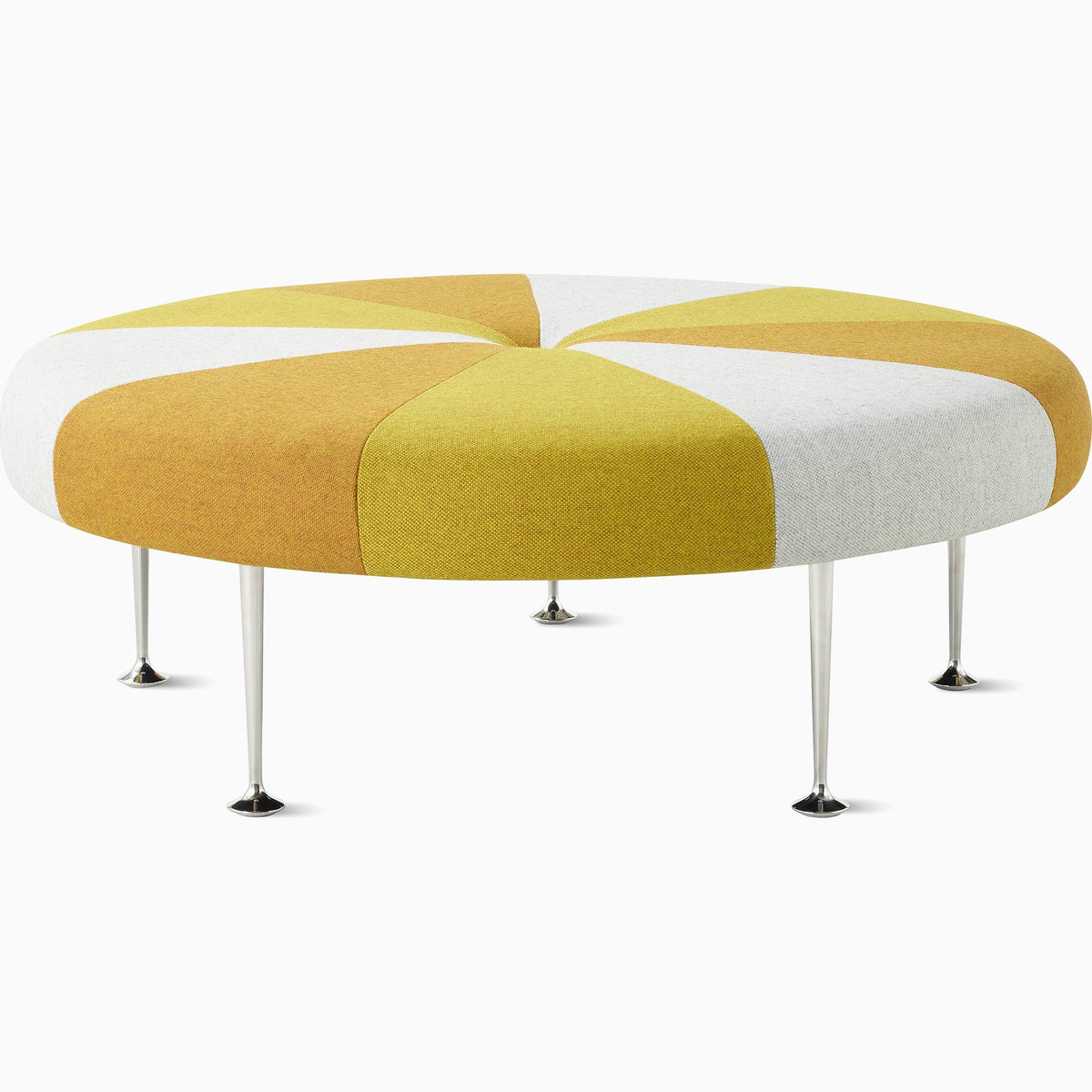 Girard Color Wheel Ottoman ottomans herman miller Beck Gold 