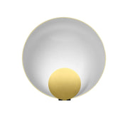 Siro Table Lamp lamps Oluce 17.7"W Satin Gold 