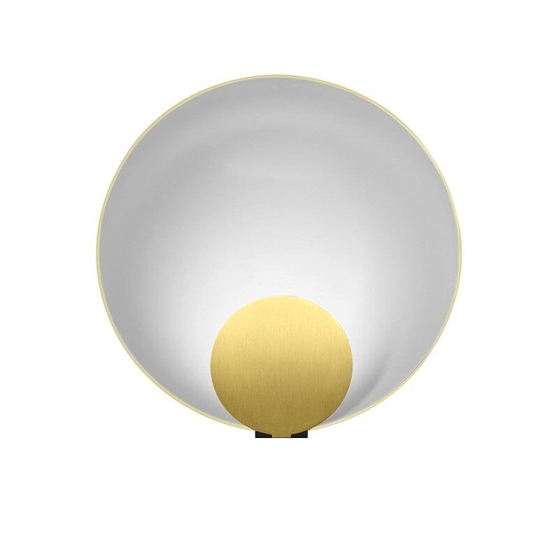 Siro Table Lamp lamps Oluce 17.7"W Satin Gold 