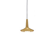 Kin Pendant Light Pendant Lights Oluce 5.9" Satin Gold 