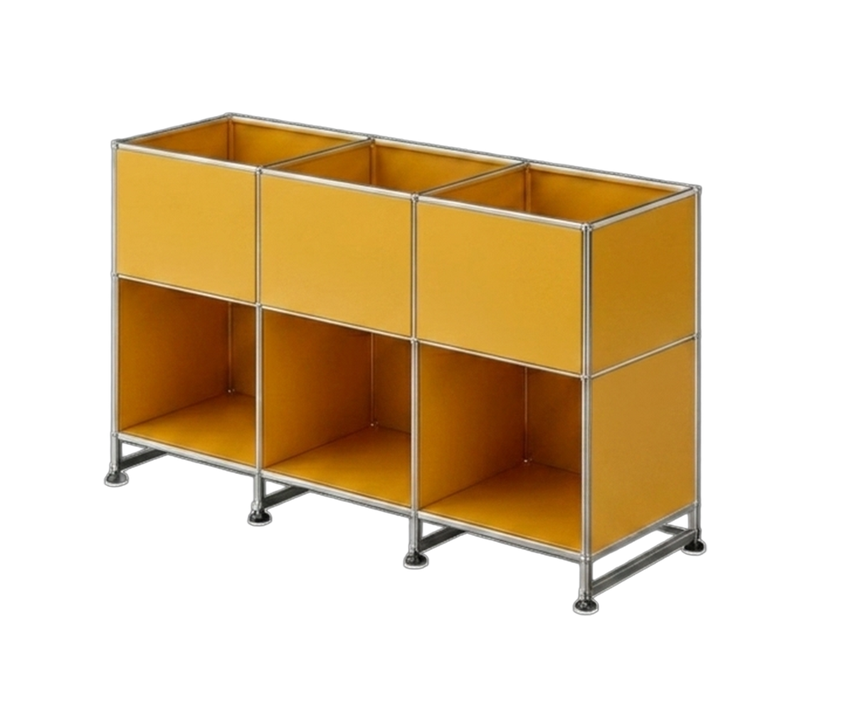 USM Vinyl Storage Cabinet x3