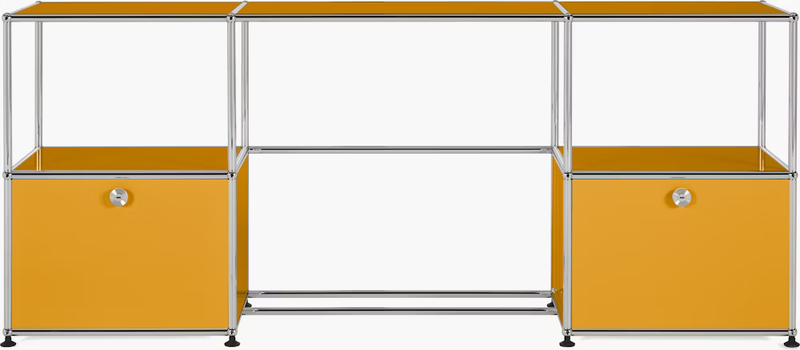 USM Haller Double Storage Desk