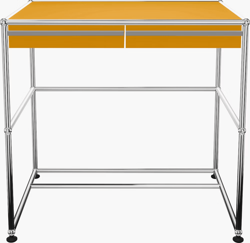 USM Haller Compact Desk Desks USM Golden Yellow 