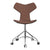 Grand Prix Adjustable Swivel Chair - Front Upholstered