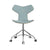 Grand Prix Adjustable Swivel Chair - Front Upholstered