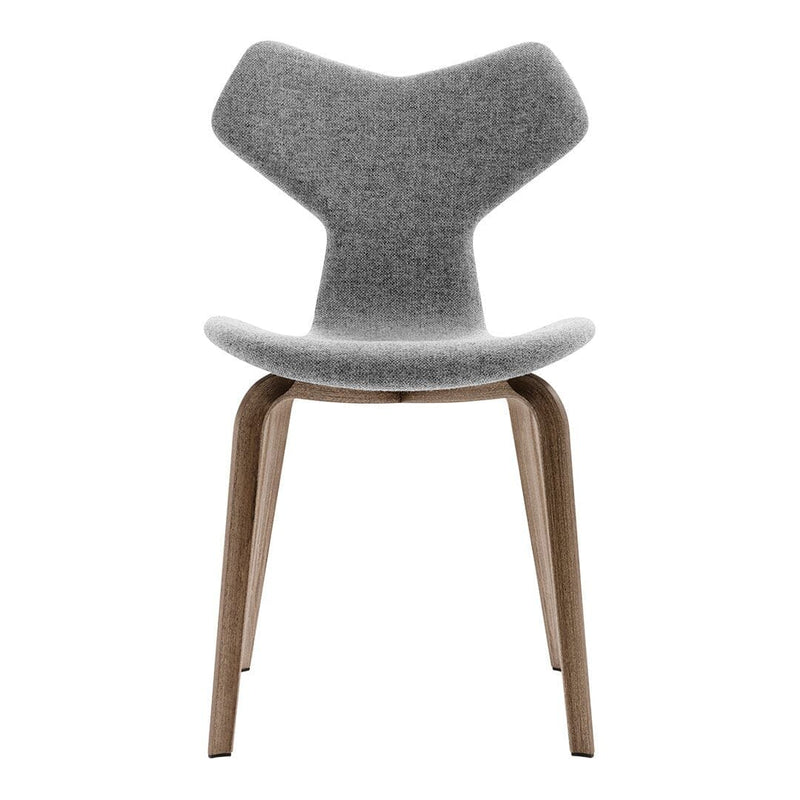 Grand Prix Chair With Wood Legs and Fully Upholstered Dining chairs Fritz Hansen 