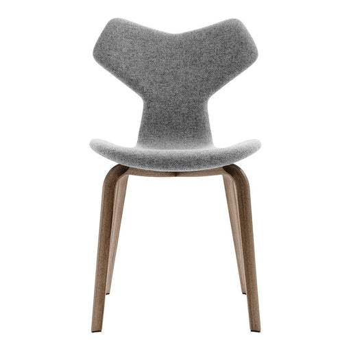 Grand Prix Chair With Wood Legs and Fully Upholstered Dining chairs Fritz Hansen 