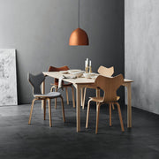 Grand Prix Chair With Wood Legs Dining chairs Fritz Hansen 