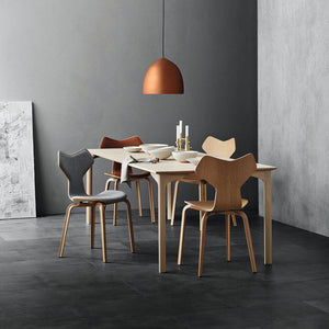 Grand Prix Chair With Wood Legs Dining chairs Fritz Hansen 