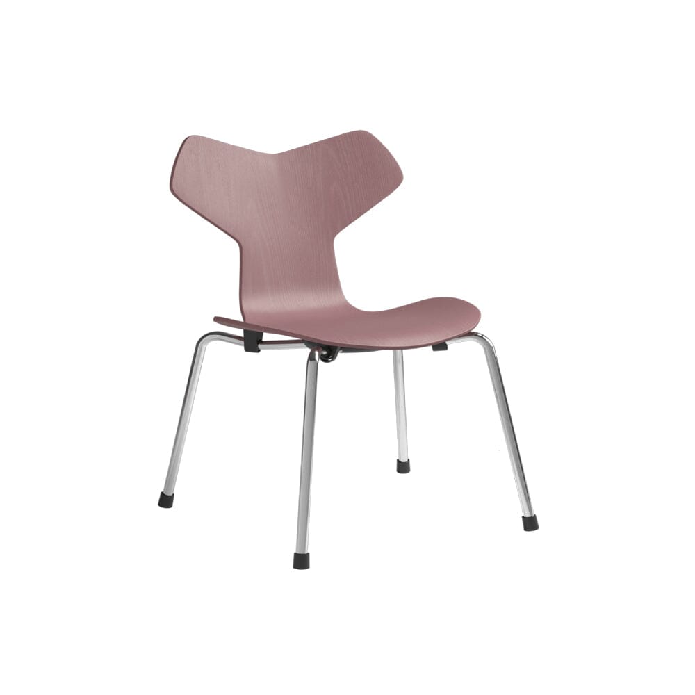 Grand Prix Children's Chair Stacking Chairs Fritz Hansen Wild Rose 