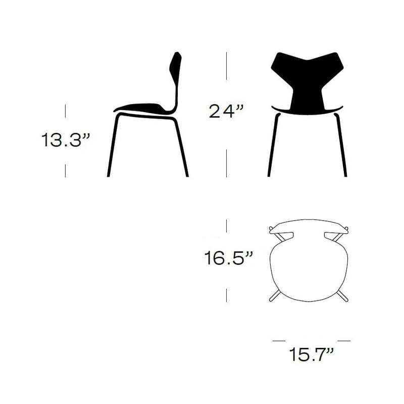 Grand Prix Children's Chair Stacking Chairs Fritz Hansen 