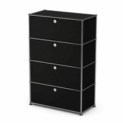 USM Haller Shelving S118A storage USM Graphite Black 
