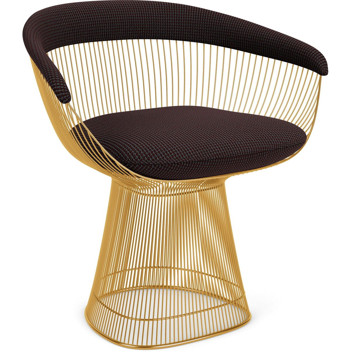 Platner Arm Chair - Gold Side/Dining Knoll 