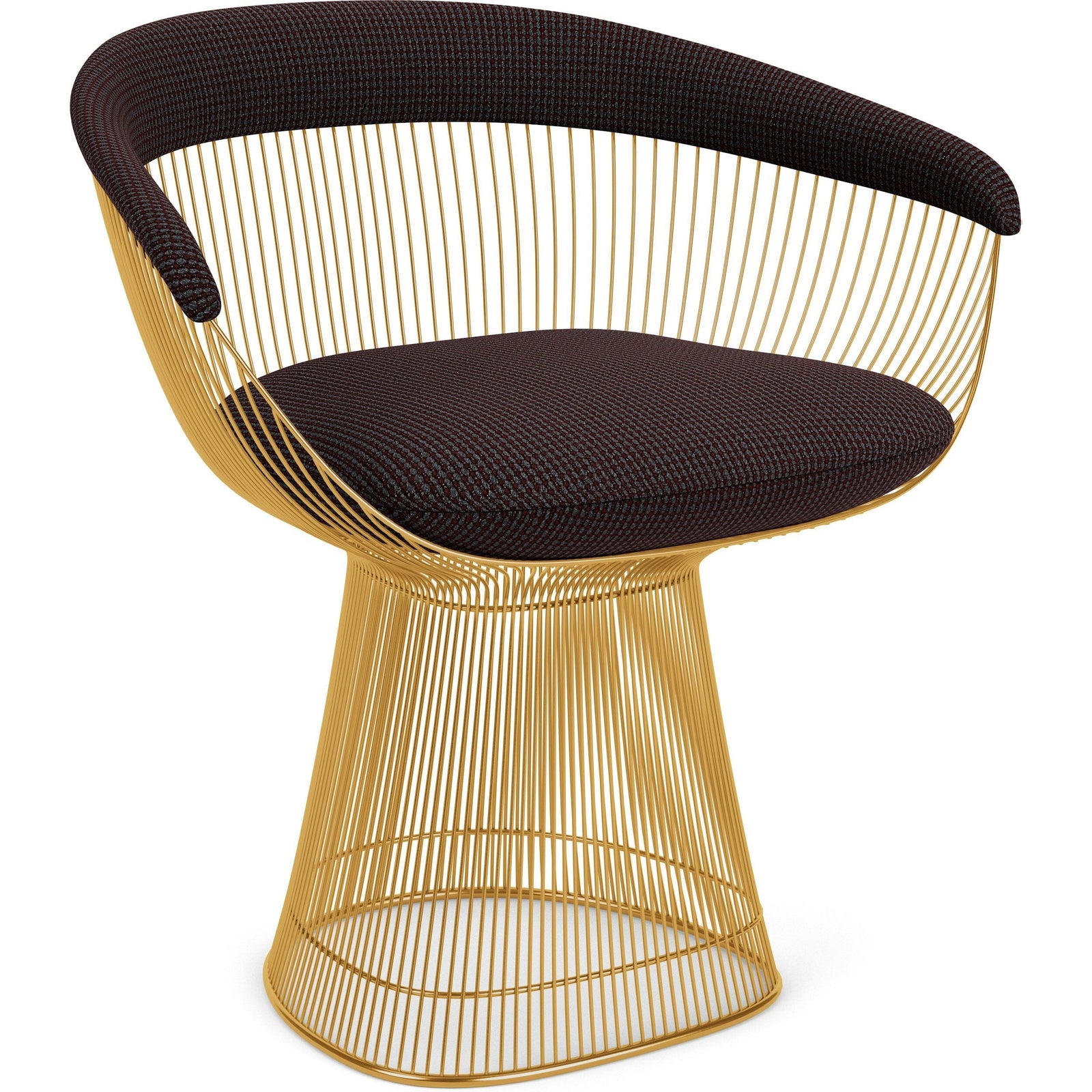 Platner Arm Chair - Gold Side/Dining Knoll 
