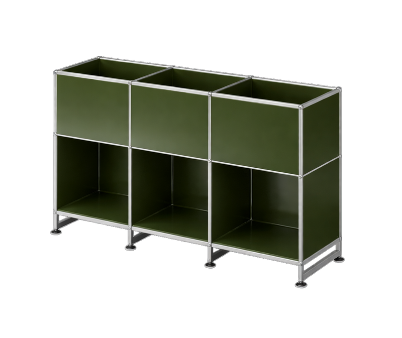 USM Vinyl Storage Cabinet x3