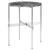 TS Side Table side table Gubi Grey Emperador Marble Polished Steel 