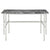 TS Desk Desk's Gubi Grey Emperador Marble Polished Steel Large (120 x 60 cm)