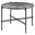 TS Round Coffee Table - Marble Top Tables Gubi Polished Steel Grey Emperador Marble Small: Dia 21.7"