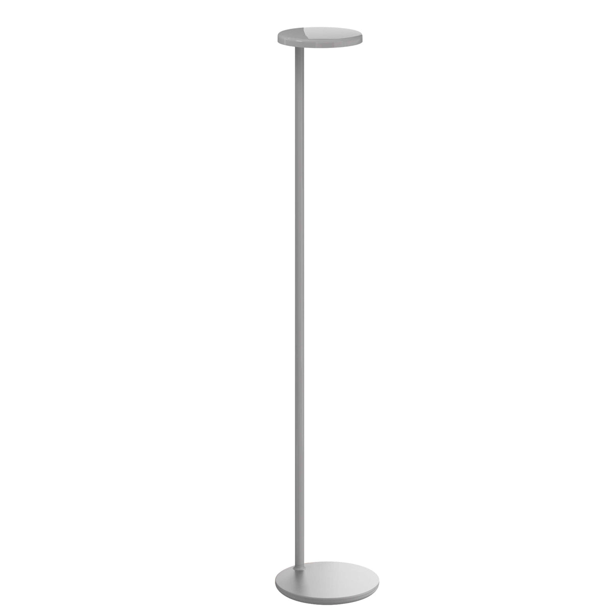 Oblique Floor Lamp Floor Lamps Flos Without USB-C Grey 2700K