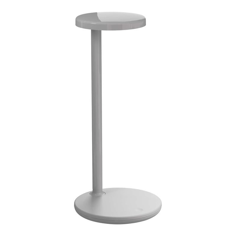Oblique LED Desk Lamp and Qi with Wireless Charging Base Table Lamps Flos Grey Oblique QI* with Wireless Charging Base 2700K
