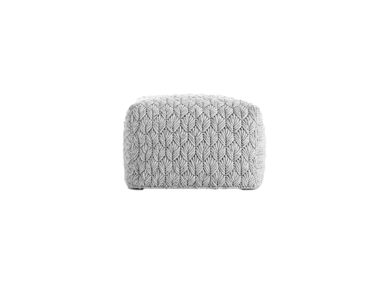 Chaddar Pouf Pouf Gan Grey 