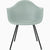 Eames  Molded Plastic Arm Chair with 4 legged Base