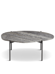 La Terra Occasional Table Coffee Tables Woud Grey Melange Traventine Large 