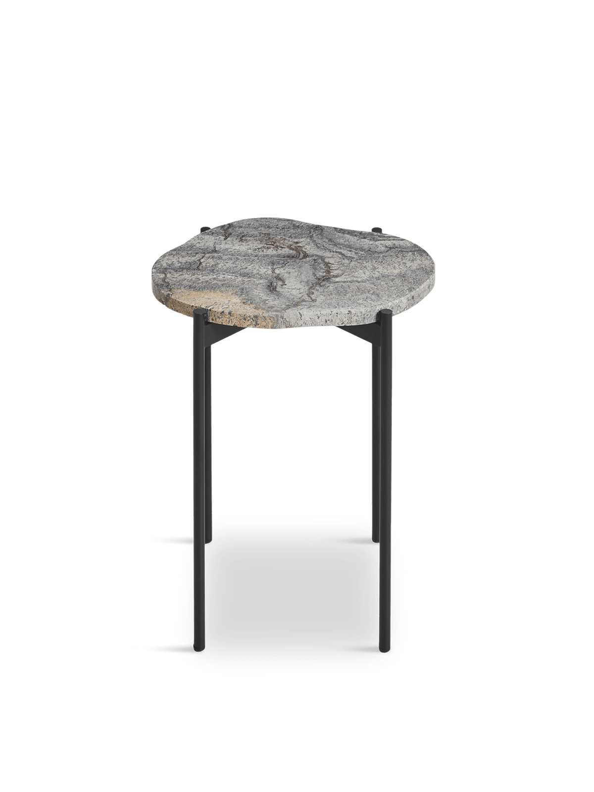 La Terra Occasional Table Coffee Tables Woud Grey Melange Traventine Small 