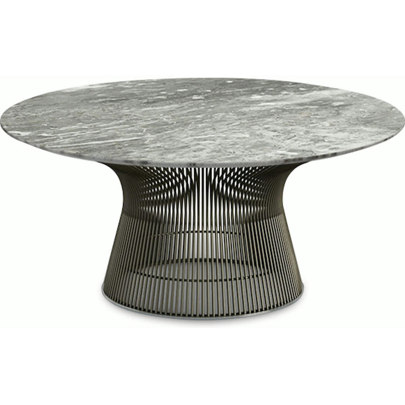 Platner Bronze 36" Coffee Table Coffee Tables Knoll 
