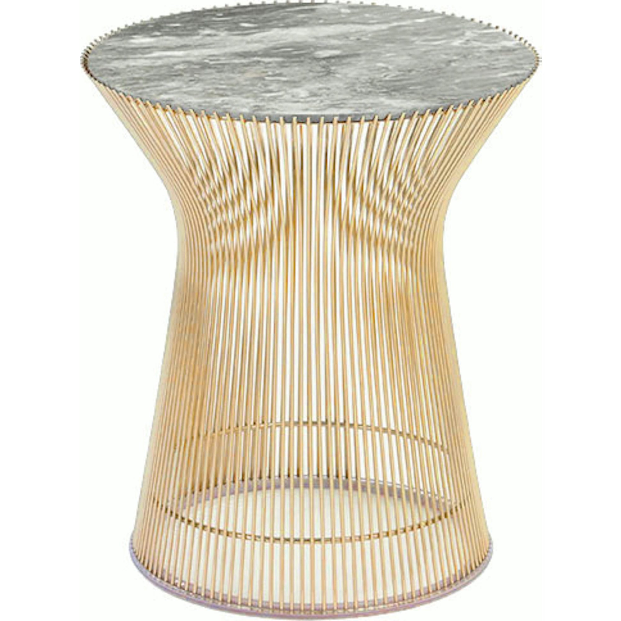 Platner Side Table - Gold